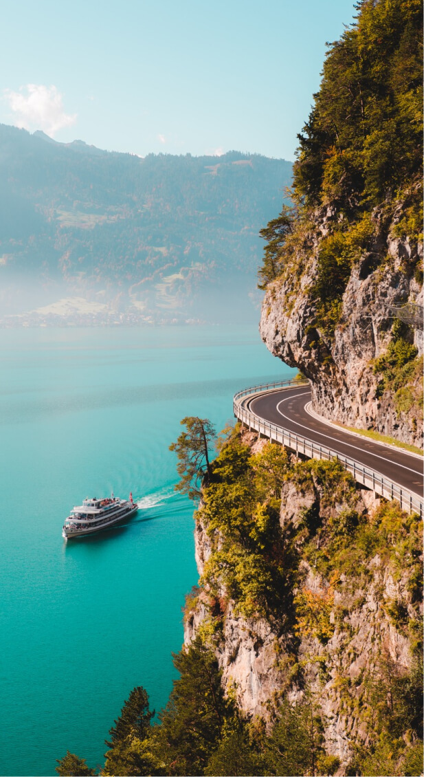 Beautiful travel landscape